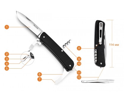 Ніж багатофункційний Ruike L21-B