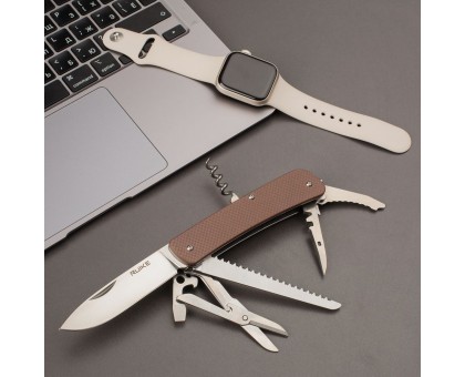 Ніж багатофункційний Ruike L42-N Criterion Collection, коричневий