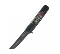 Ніж складний Ganzo G626-BS чорний самурай