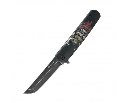 Ніж складний Ganzo G626-BS чорний самурай