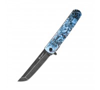 Ніж складний Ganzo G626-GS сiрий самурай