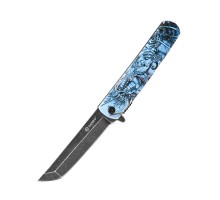 Ніж складний Ganzo G626-GS сiрий самурай