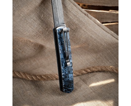 Ніж складний Ganzo G626-GS сiрий самурай