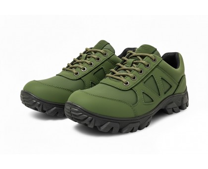 Кросівки Armos Full Leather Olive (весна - осінь)