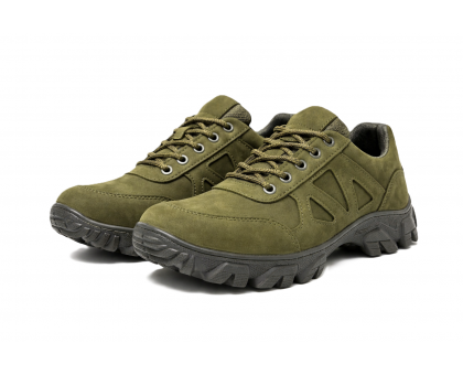 Кросівки Armos (Hamars) Full Leather Olive (весна - осінь)