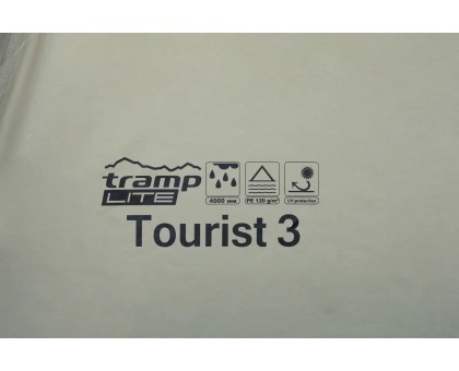 Тримісний туристичний намет Tramp Lite Tourist 3 TLT-002-sand