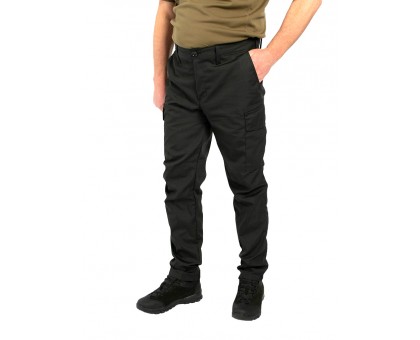 Тактичні брюки Тактика  (чорні, ріп-стоп)