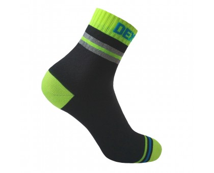Водонепроникні шкарпетки DexShell Pro visibility Cycling Black Green