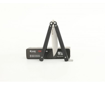 Ніж-метелик Ganzo G766-BK (сталь 440C, накладки G10)