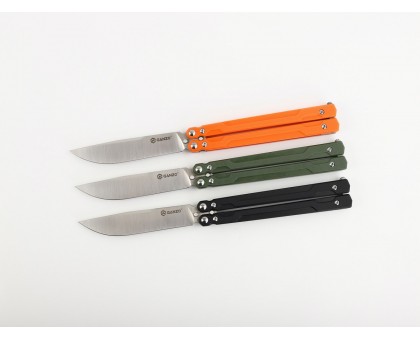 Ніж-метелик Ganzo G766-OR Orange (сталь 440C, G10)