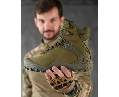 Зимові тактичні черевики (берці) Gepard Bravo Tactical Olive