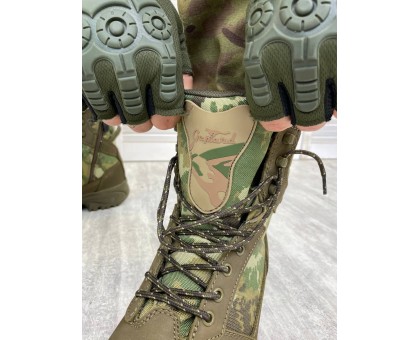 Тактичні черевики (берці) Gepard Alfa Tactical Olive Pixel