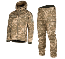 Демісезонний тактичний костюм CT Softshell 3.0 MM14 (Піксель)