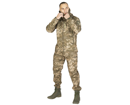 Демісезонний тактичний костюм CT Softshell 3.0 MM14 (Піксель)