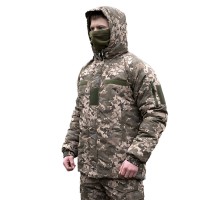 Зимовий військовий костюм Таслан Піксель ЗСУ
