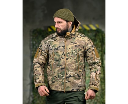Куртка тактична Silver Knight Windstoper Multicam (SoftShell)