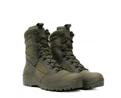Берці тактичні Stimul Козак Олива (крейзі, літо)