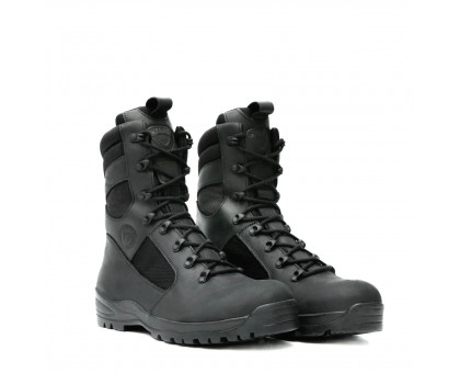 Берці тактичні Stimul Козак Чорний (крейзі, літо)