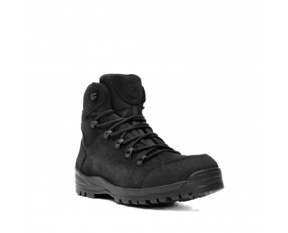 Черевики тактичні Stimul Гетьман Чорний (замш, зима)