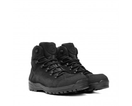 Черевики тактичні Stimul Гетьман Чорний (замш, демісезон)