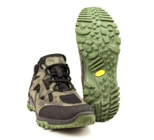 Кросівки тактичні Stimul Техас Камуфляж Олива Чорний (крейзі, демісезон)