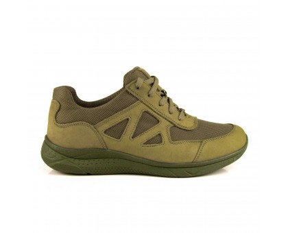Кросівки Stimul Ягуар Олива (нубук, демісезон)