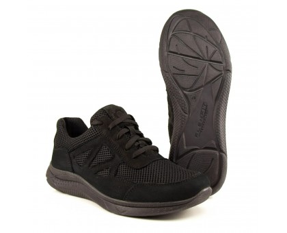 Кросівки Stimul Ягуар Чорний (нубук, літо)