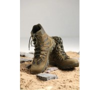 Тактичні зимові Берці Крейзі American Олива Хутро