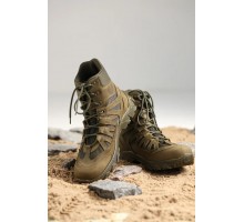 Тактичні зимові Берці Крейзі American Олива Хутро