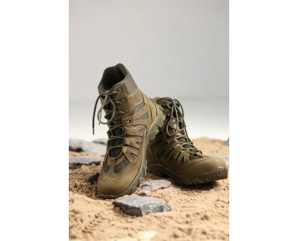 Тактичні зимові Берці Крейзі American Олива Хутро