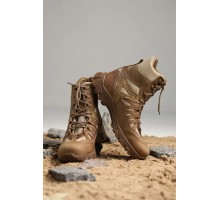 Тактичні зимові Берці Крейзі American Койот Хутро