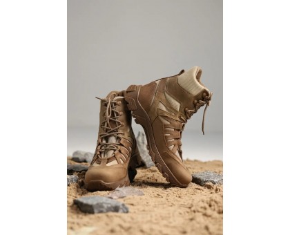 Тактичні зимові Берці Крейзі American Койот Хутро