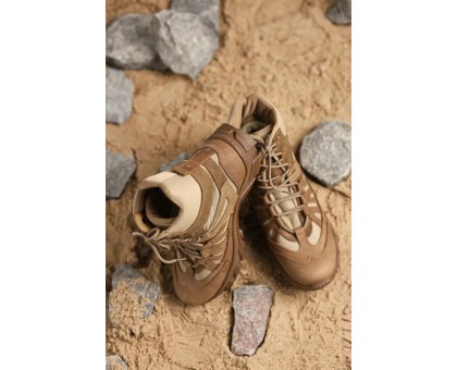 Тактичні зимові Берці Крейзі American Койот Хутро