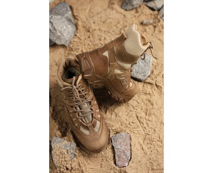 Тактичні зимові Берці Крейзі American Койот Хутро