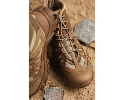 Тактичні зимові Берці Крейзі American Койот Хутро