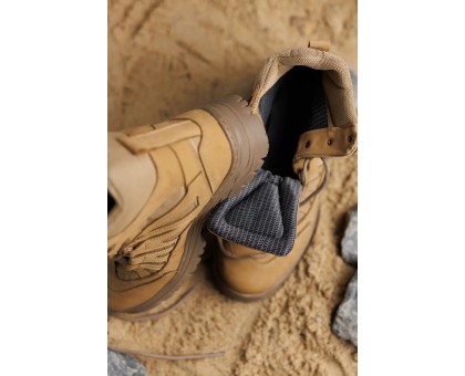 Тактичні зимові Берці Крейзі American Койот Air-Tex Нубук