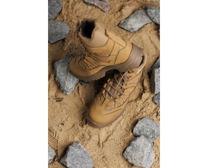 Тактичні зимові Берці Крейзі American Койот Air-Tex Нубук