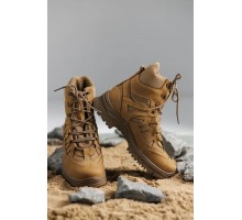 Тактичні зимові Берці Крейзі American Койот Air-Tex Нубук