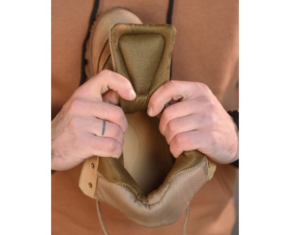 Тактичні зимові Берці Крейзі American Койот Air-Tex Шкіра