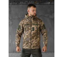 Куртка тактична Kord SoftShell Піксель