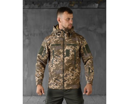 Куртка тактична Kord SoftShell Піксель