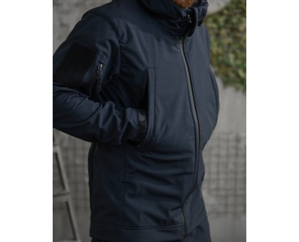 Демісезонний костюм Revival SoftShell Dark Blue (синій, водостійкий)