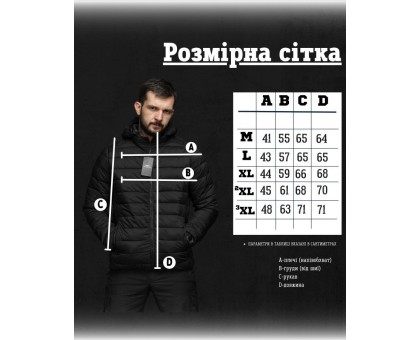 Куртка демісезонна Arround Black