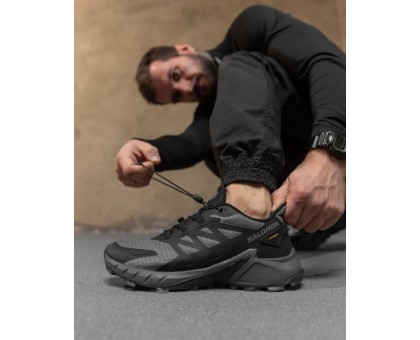 Кросівки Salomon Contragrip Grey - Black