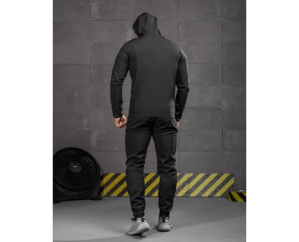 Спортивний термокостюм Nike Thermal Suit Air Max Black (чорний, Soft Shell)