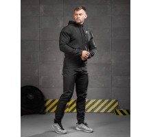 Спортивний термокостюм NK Thermal Suit Air Max Black (чорний, Soft Shell)