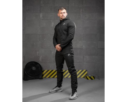 Спортивний термокостюм Nike Thermal Suit Air Max Black (чорний, Soft Shell)