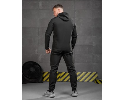 Спортивний термокостюм Nike Thermal Suit Air Max Black (чорний, Soft Shell)