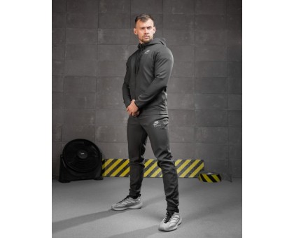 Спортивний термокостюм Nike Thermal Suit Air Max Grey (сірий, Soft Shell)