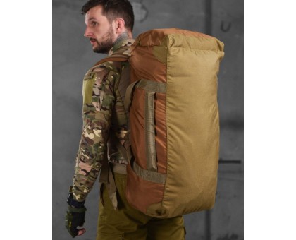 Баул тактичний Force Tactical Coyote 100L – міцна, містка, транспортна сумка для спорядження